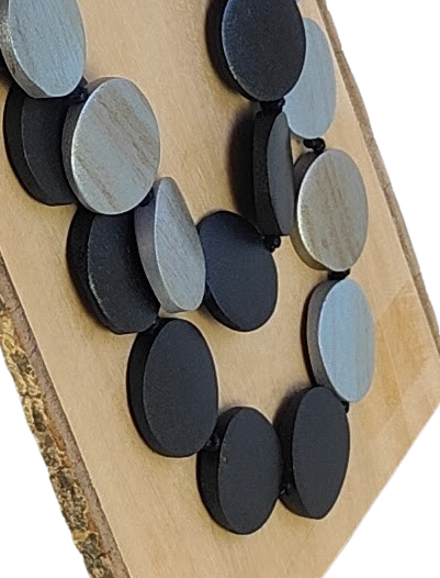 NOA ECCO - Vente Colliers plastrons - Collier double de cercles3