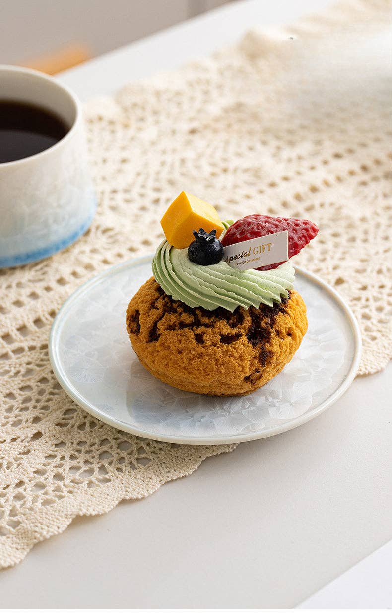 Gohobi （We cover U.S. import duties） – Großhandel Tee-/Kaffeetasse – Gohobi Kristallglasierte Kaffeetasse mit Untertasse 01319