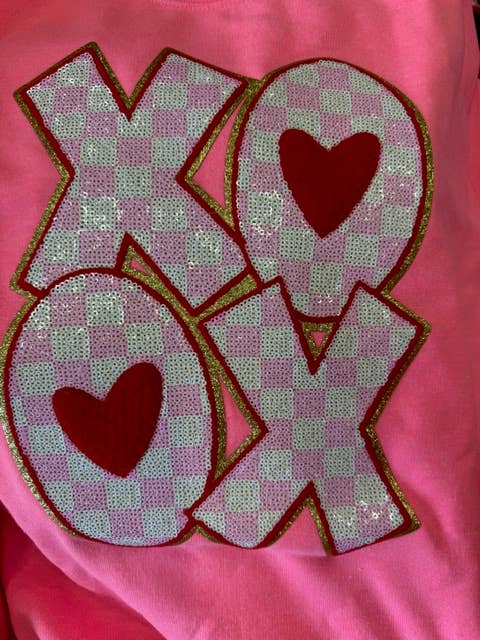 Parche XOXO de lentejuelas para venta al por mayor de Earth Potions