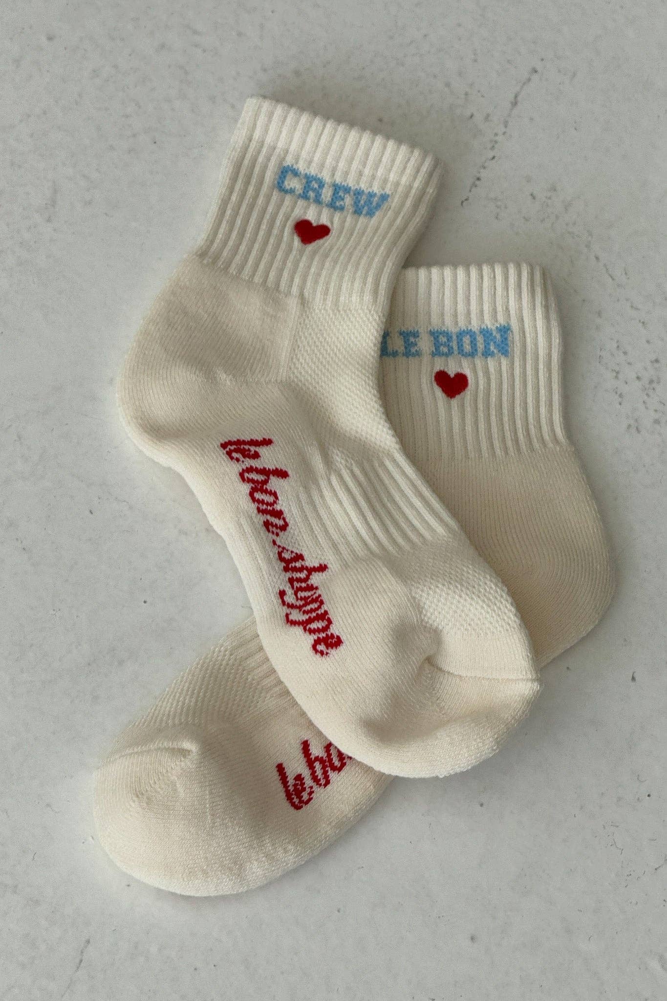 Le Bon Shoppe - Wholesale Socks – Women's - Embroidered Crew Socks (wholesale)9