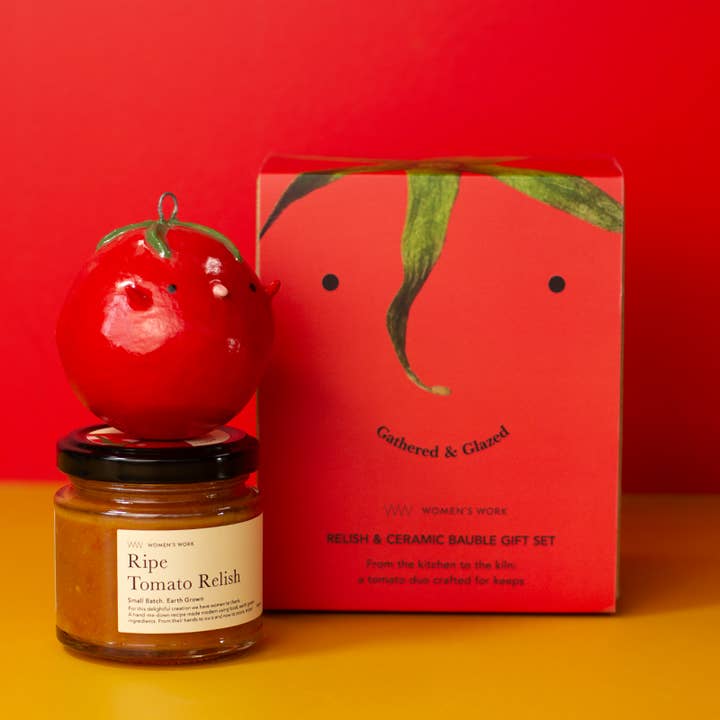 Women's Work - Wholesale Christmas decoration - Gathered & Glazed - Relish & Ceramic Bauble & Gift Set5