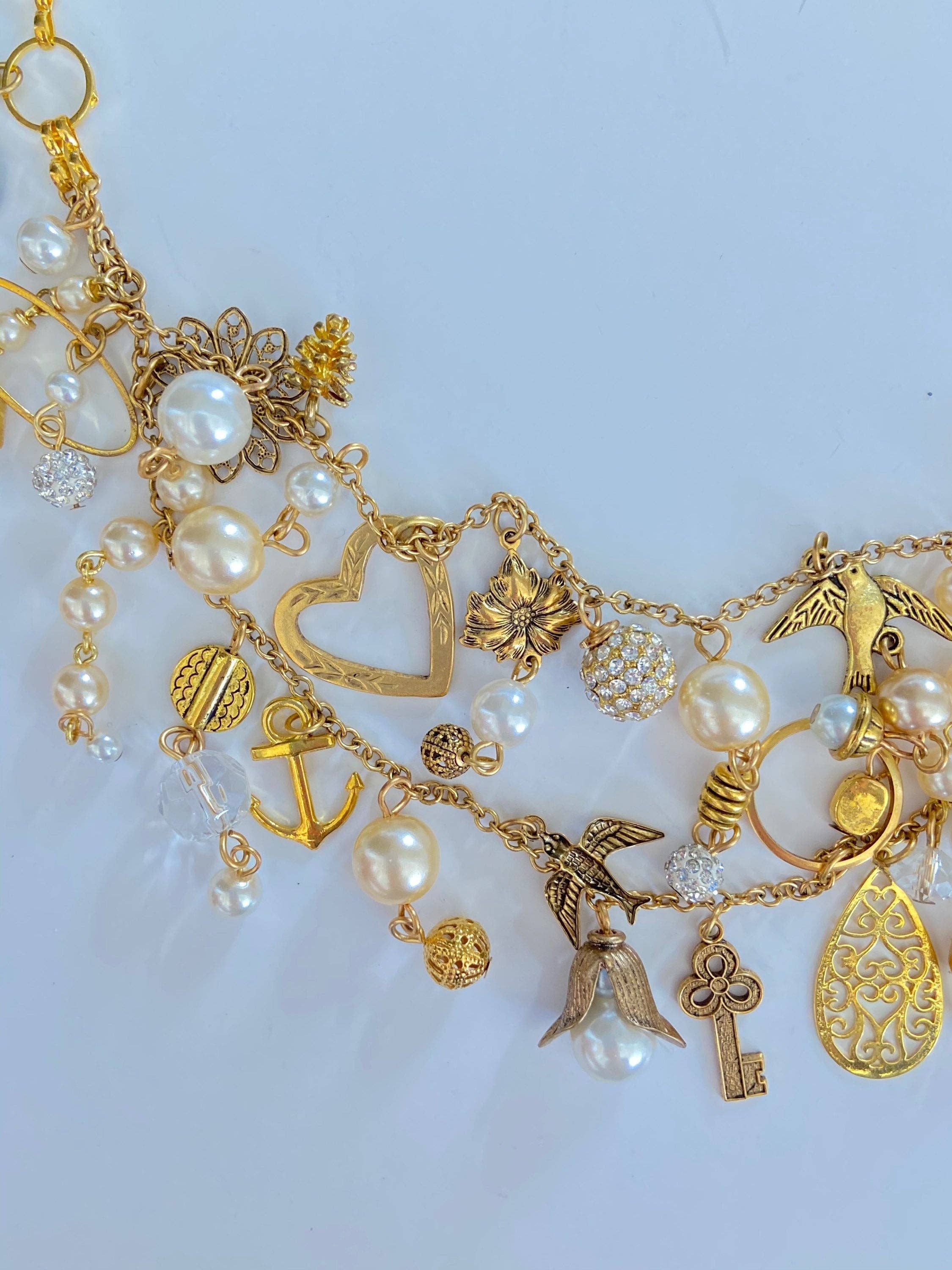 Lenora Dame - Wholesale Pendant/Charm Necklace - This Charming Lady Charm Necklace4