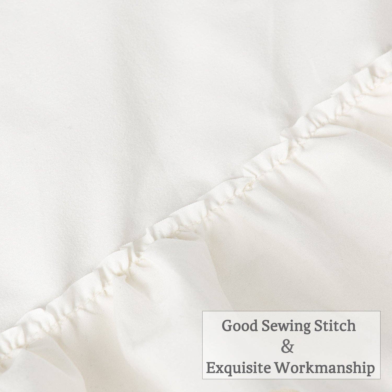 HIG - Wholesale Bedding Pillowcase/Sham - 2 Piece Handcraft Chic Ruffle French Country Style Pillow Shams17