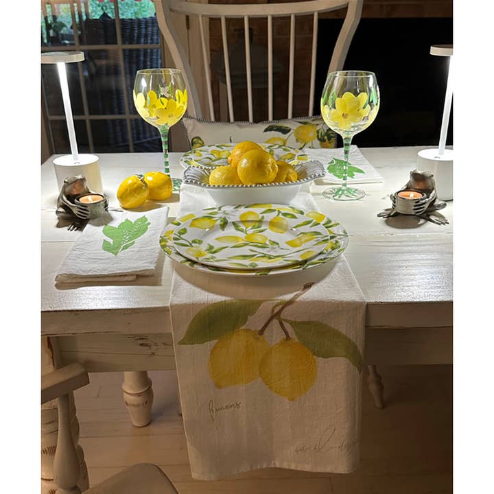 Bebe Blu Designs, LLC - Wholesale Tea Towel - Lemons Tea Towel, Kitchen Decor, Lemon Flour Sack Towel6