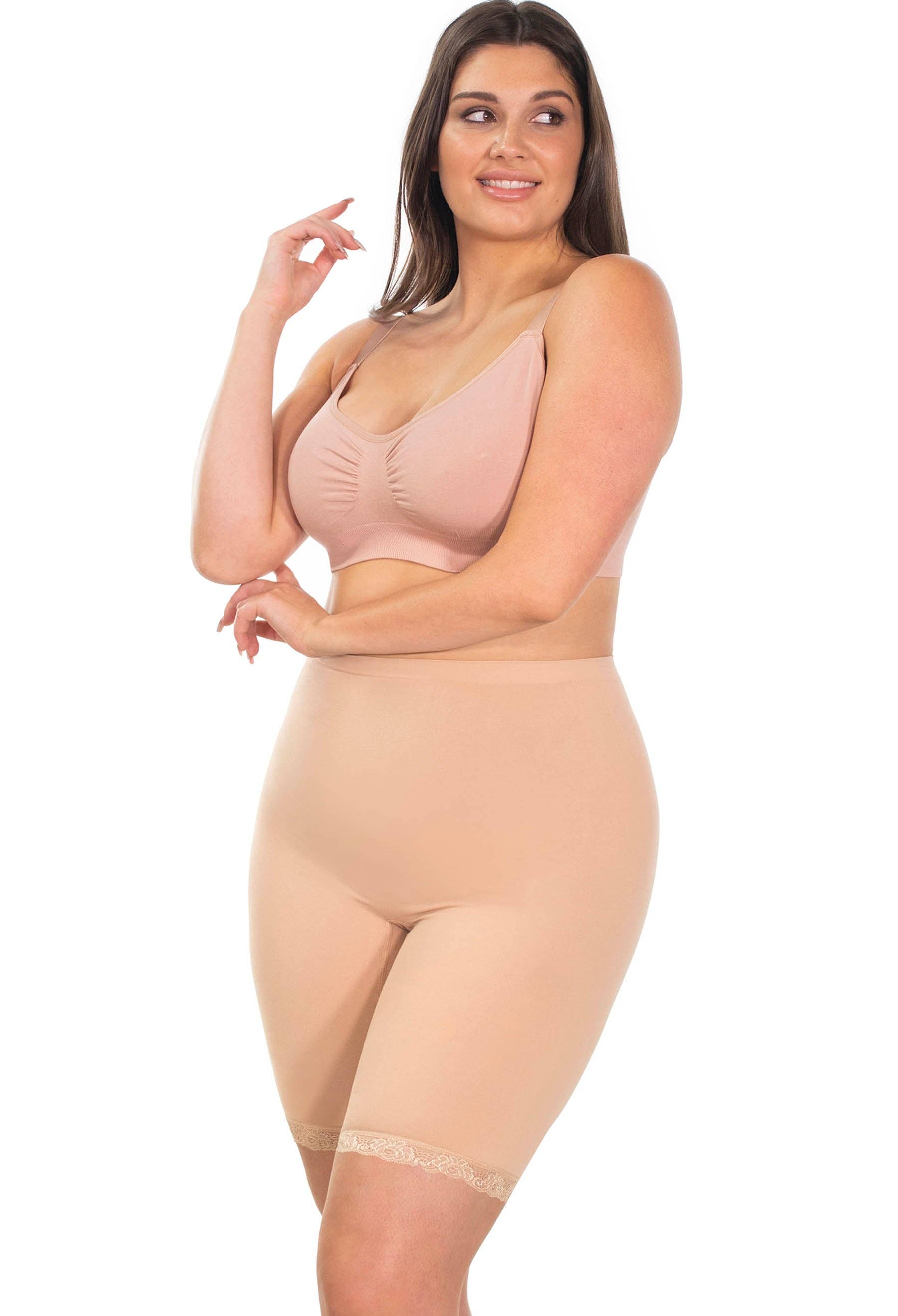 B Free AUSTRALIA - Wholesale Athletic Shorts - Women's - Anti Chafing High Rise Long Cotton Shorts2