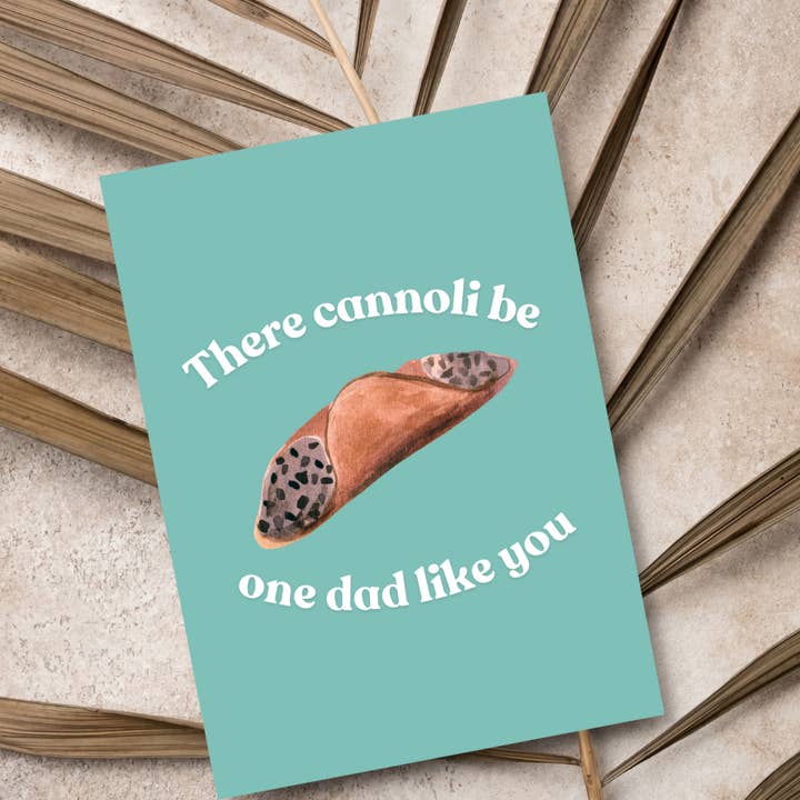 Es kann nur einen Papa wie dich geben Lustige Essens-Wortspiel-Vatertagskarte | Italienischer Papa | Feinschmecker-Papa-Karte | Lustige Papa-Witz-Karte für den Großhandel von JoeyPrints