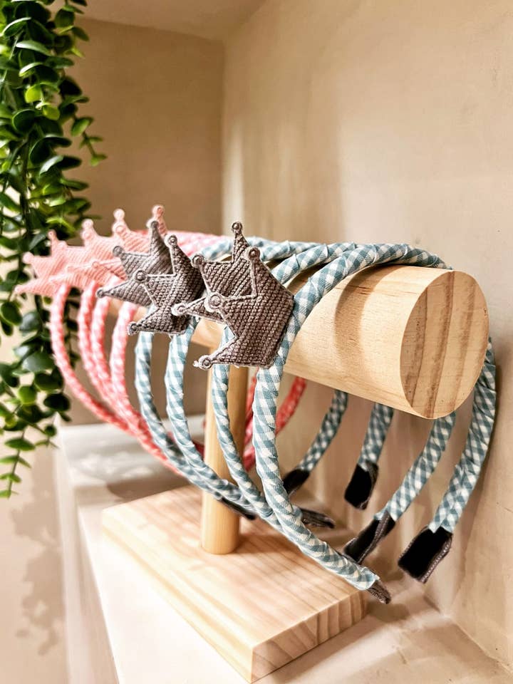 Diadeem Pincess Vichy voor wholesale door CUTE BOW