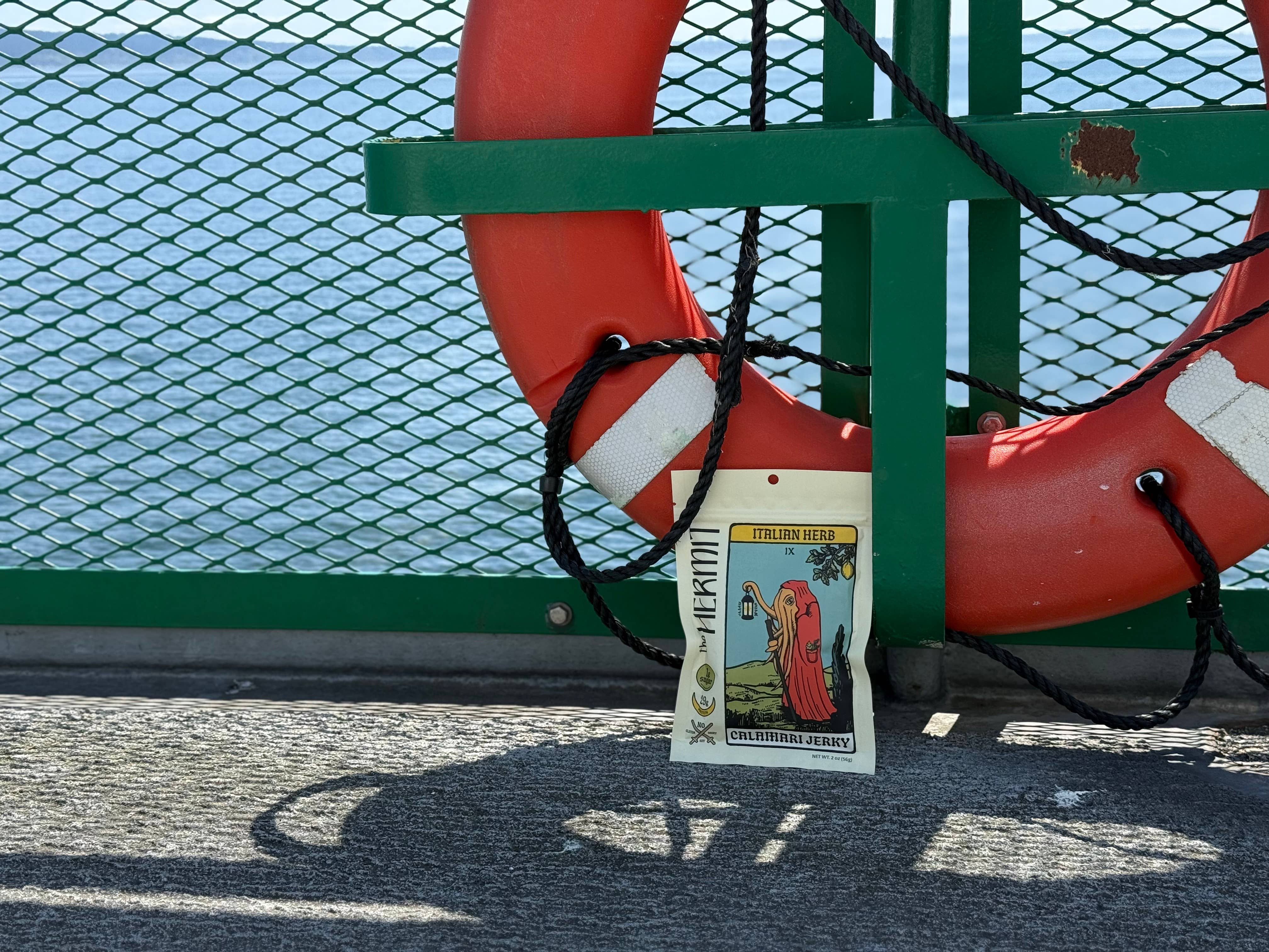 The Hermit Calamari Jerky - Wholesale Jerky - Calamari Jerky - Italian Herb - 2oz3