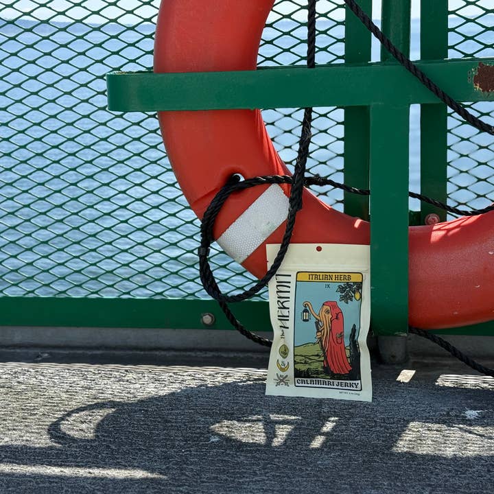 The Hermit Calamari Jerky - Wholesale Jerky - Calamari Jerky - Italian Herb - 2oz3