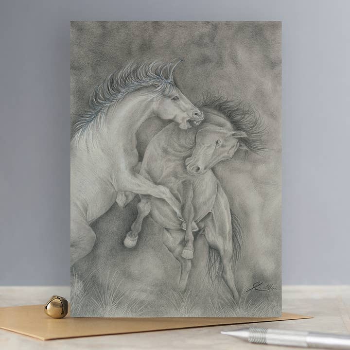 EUREKA!: DUELO ENTRE TEMPESTADES IMINENTES | Cartão de Saudação, Cartões por atacado de Deckled Edge Ltd