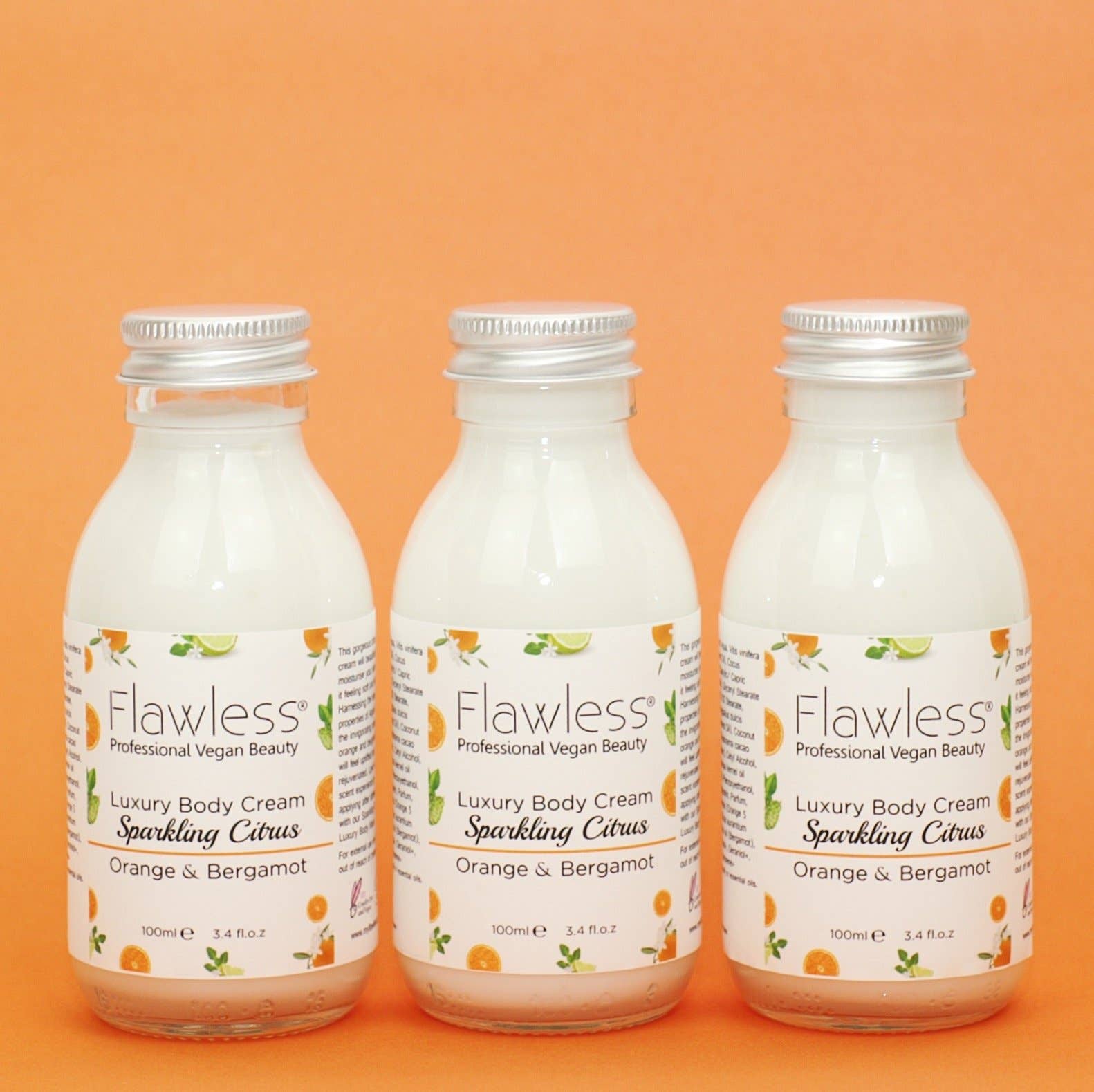 Flawless - Vendita all'ingrosso Crema/lozione corpo - Crema corpo di lusso - Arancia e bergamotto4