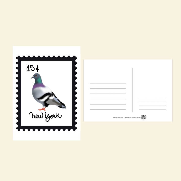 Vintage Briefmarke NYC Postkarte: Reisegeschenk, Verschiedene Themen für den Großhandel von Neptune Paper