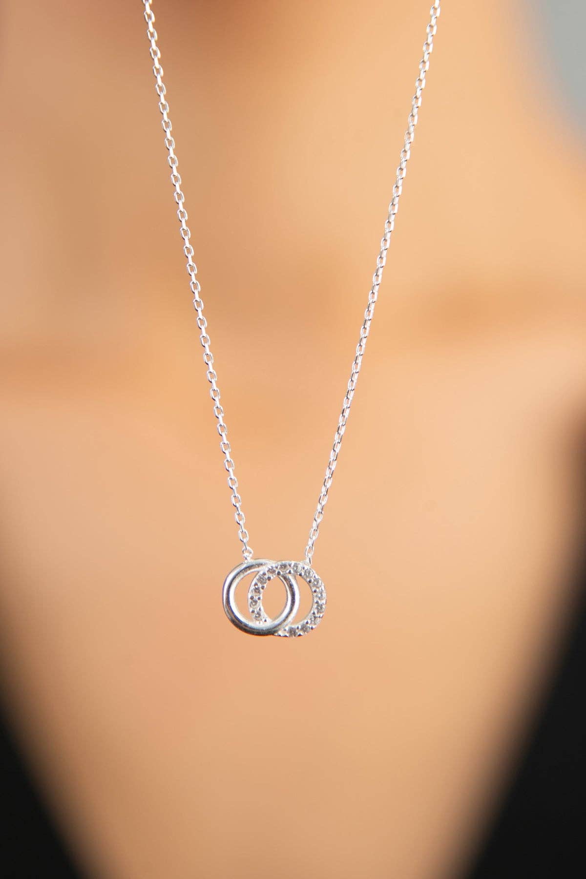 Volenia Silver - Wholesale Pendant/Charm Necklace - Women's 925 Sterling Silver Infinity Design Pendant Necklace1