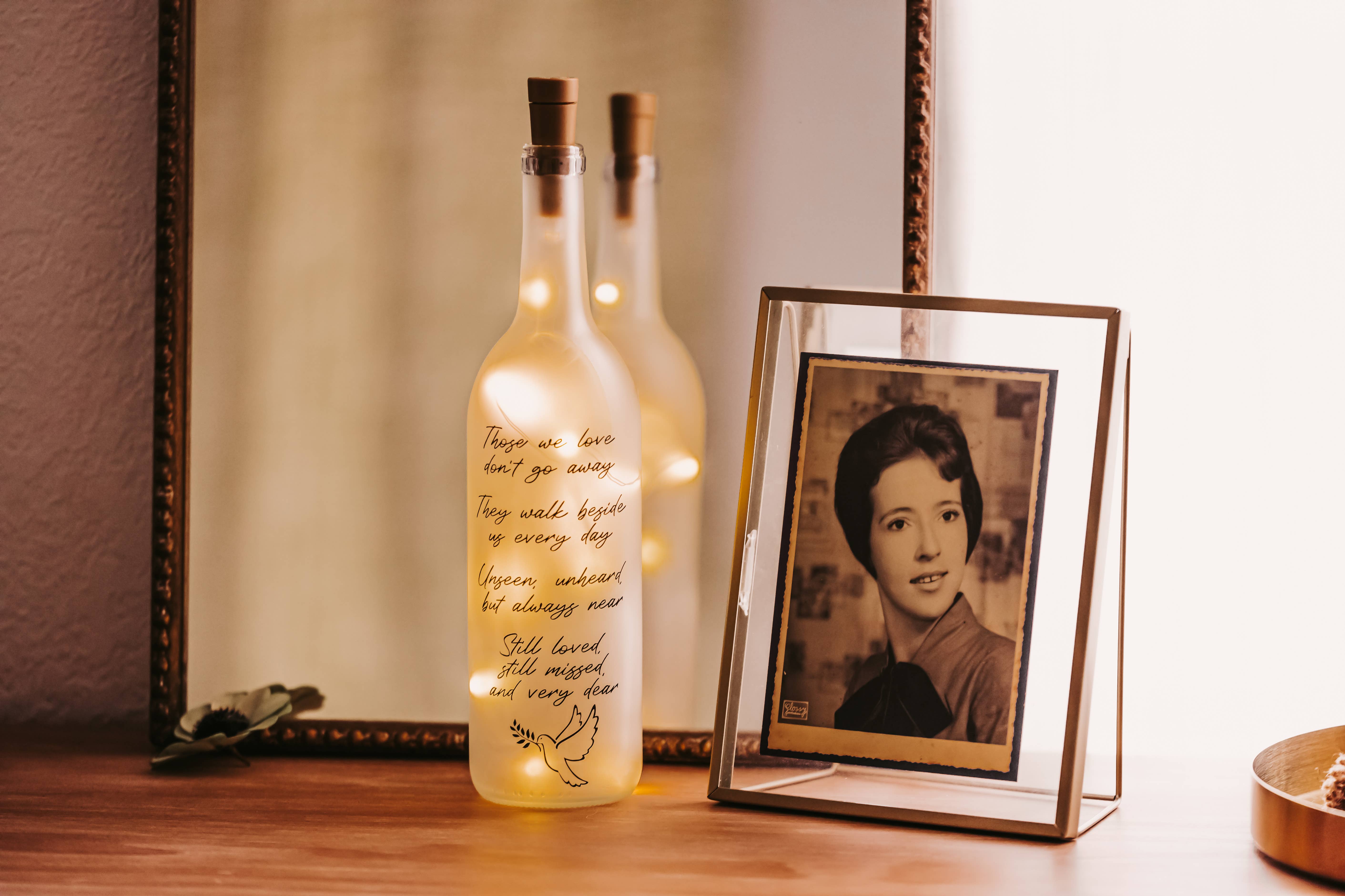 Firefly Home Designs – Candeeiro de secretária/decorativo por atacado – Luz Memorial para Garrafa de Vinho, Decoração de Interior, Presentes, Lâmpadas, Vinho2