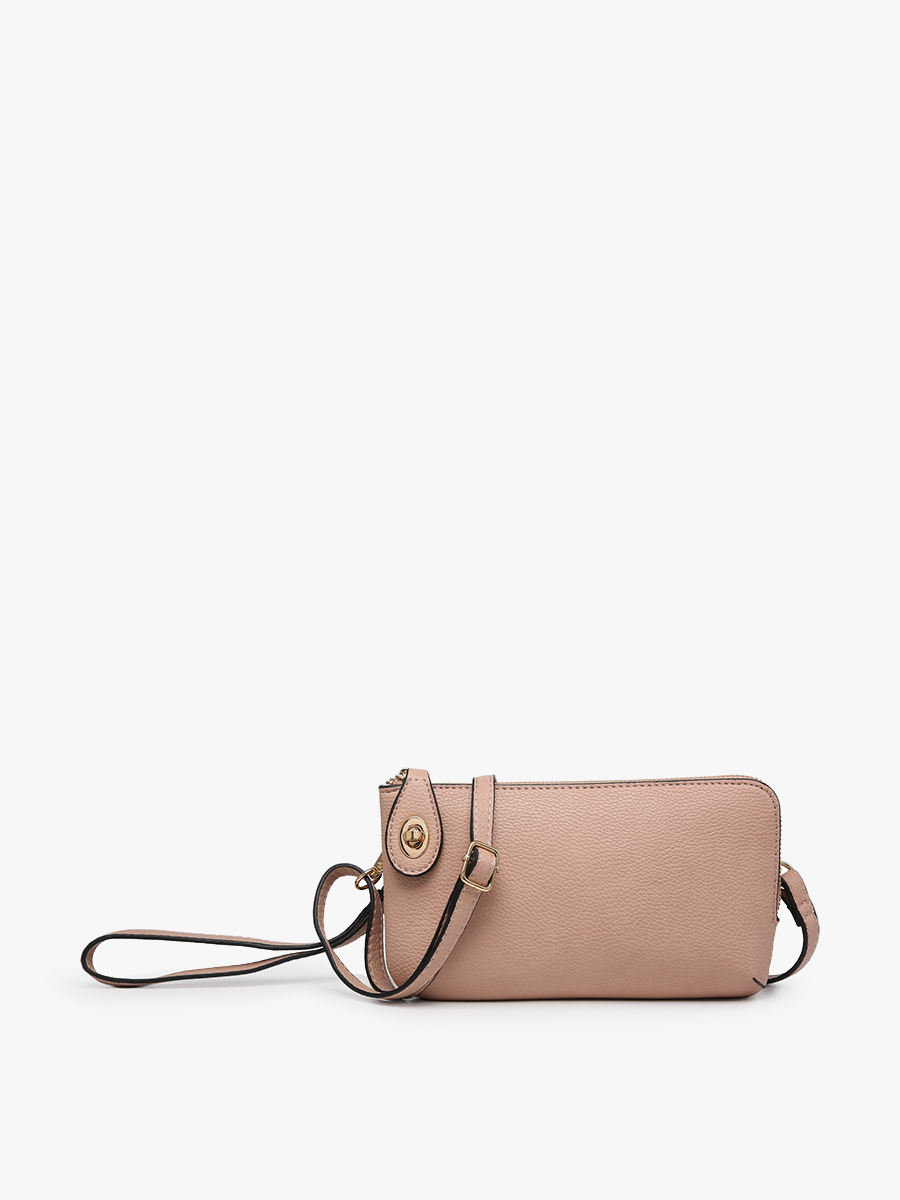 Jen & Co. – bolsa tiracolo - Mulher por atacado – M1818 Kendall Crossbody/pulseira com fecho de torção38