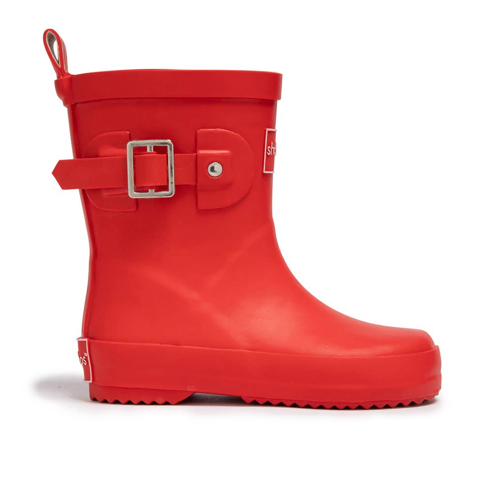 RED ARCHIE - TODDLER KIDS SHOE WATERPROOF RAIN BOOT for wholesale on Faire3