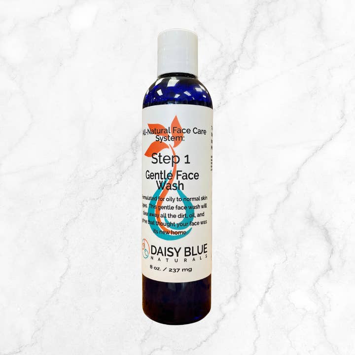 Step 1 Gentle Face Wash 8 oz for wholesale by Daisy Blue Naturals