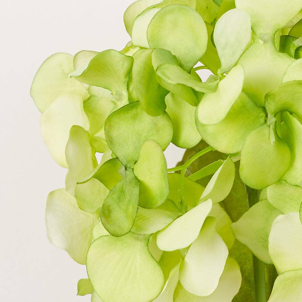 Factory Direct Craft - Vente Fleurs artificielles - Tige de fleur artificielle en polysilk d'hortensia de 19" - Choisir la couleur2