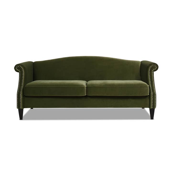 Elaine Camel Back Small Space Sofa for wholesale by Jennifer Taylor Home
