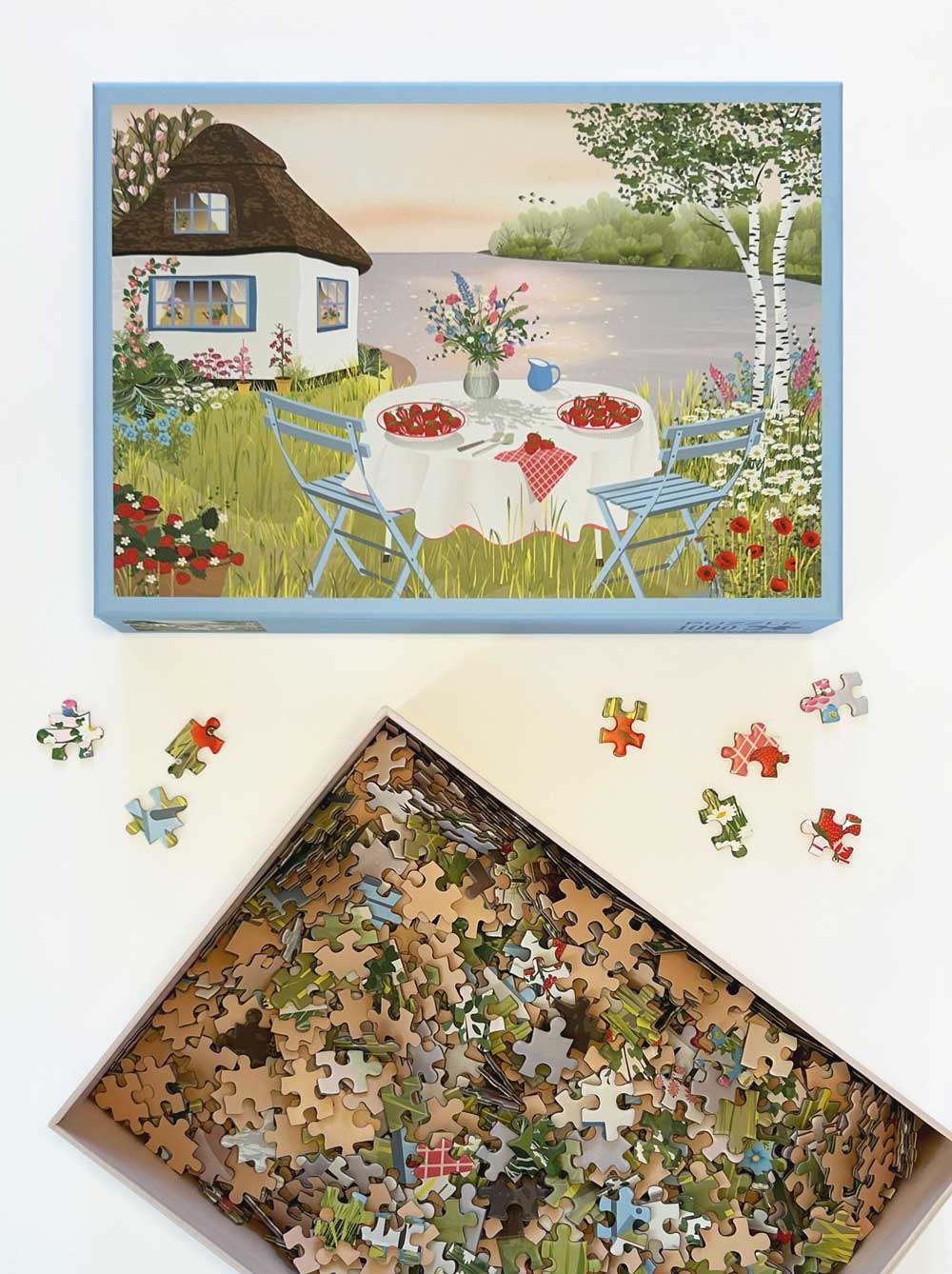 ViSSEVASSE - Wholesale Puzzle - Adult - SWEET STRAWBERRIES - JIGSAW PUZZLE - with 1000 pieces2