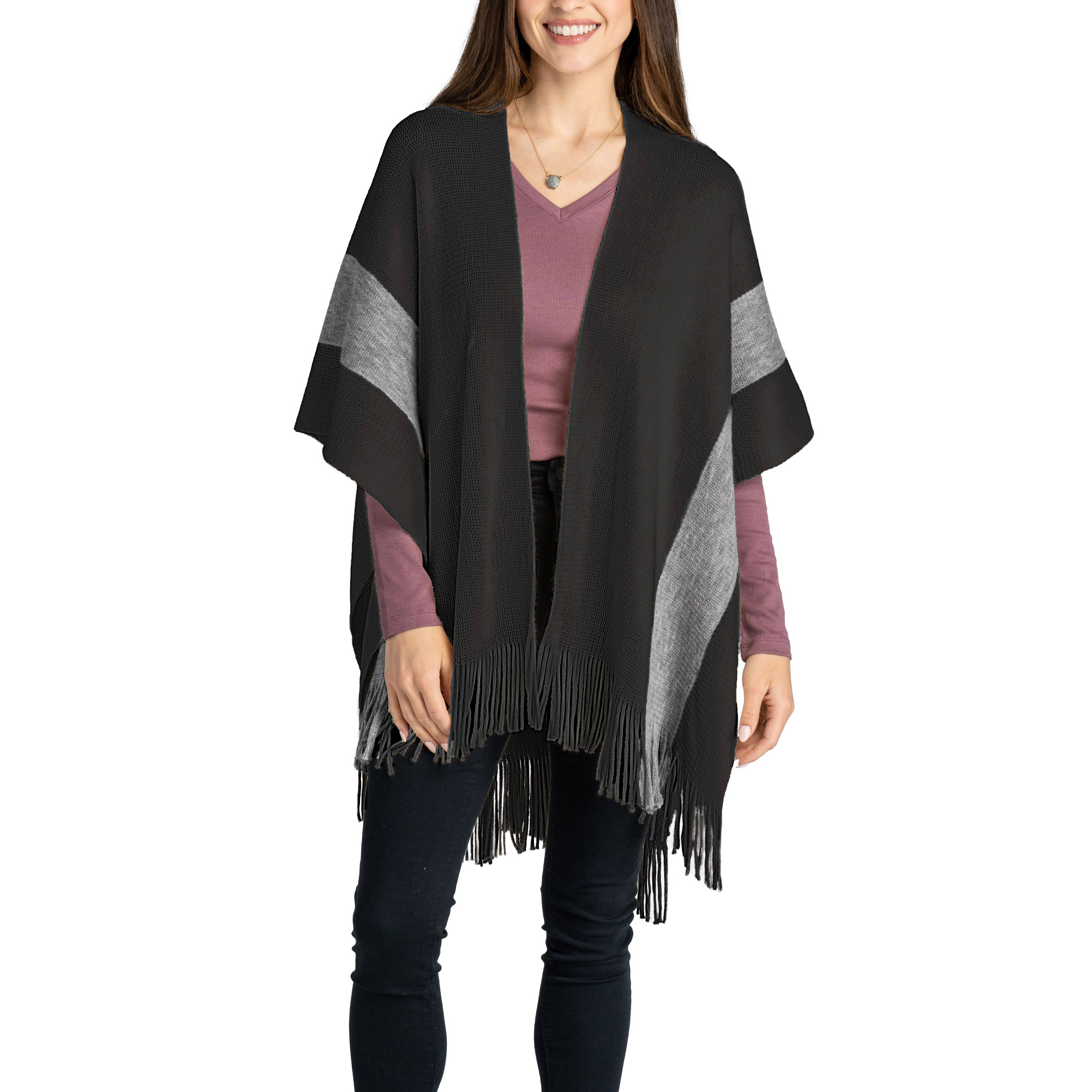 DM Merchandising - Wholesale Wrap - Women's - Jack & Missy Sonoma Ruana Open Stock0