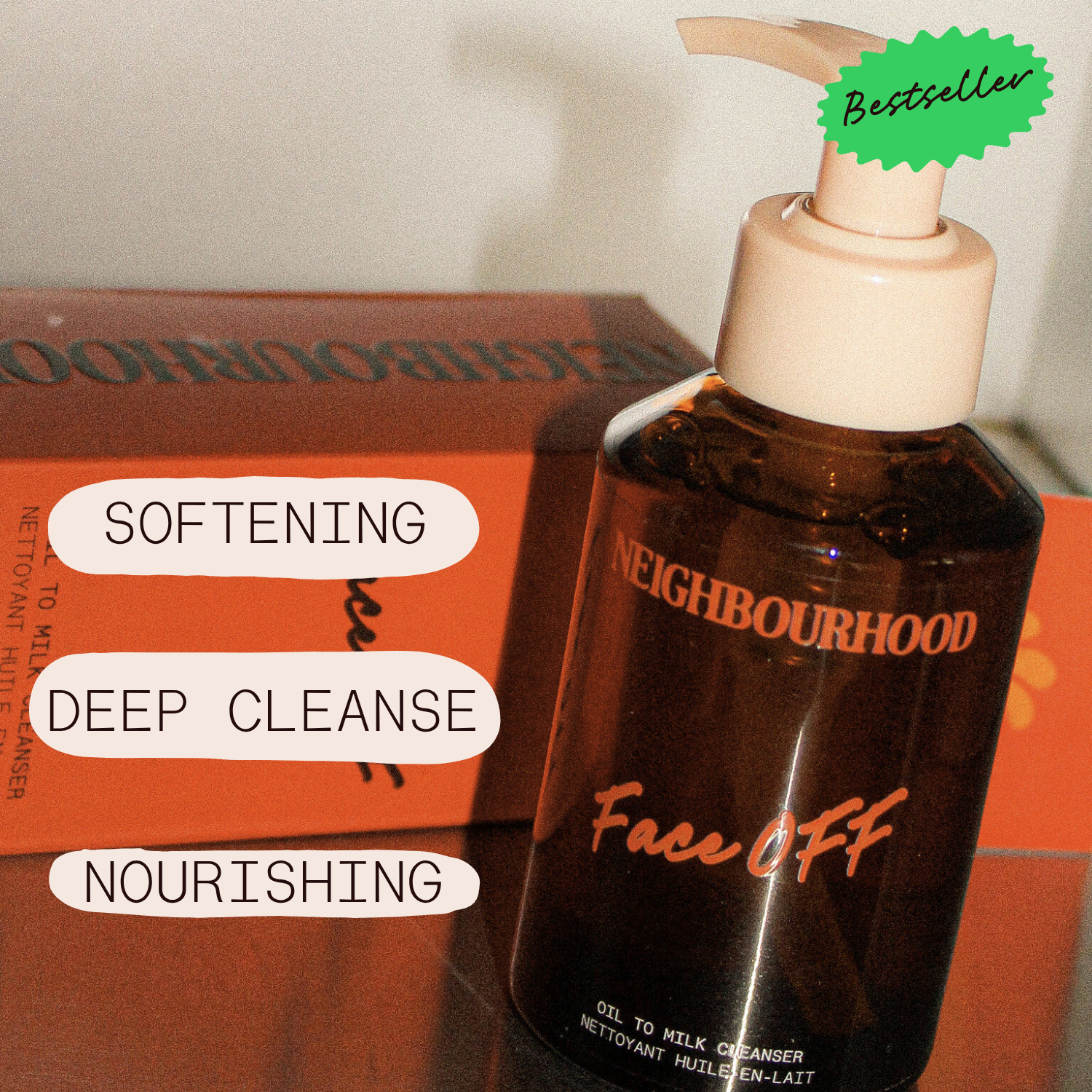 Neighbourhood Botanicals – wholesale Facial cleanser – 'Face OFF' Oil To Milk Cleanser, 120ml1