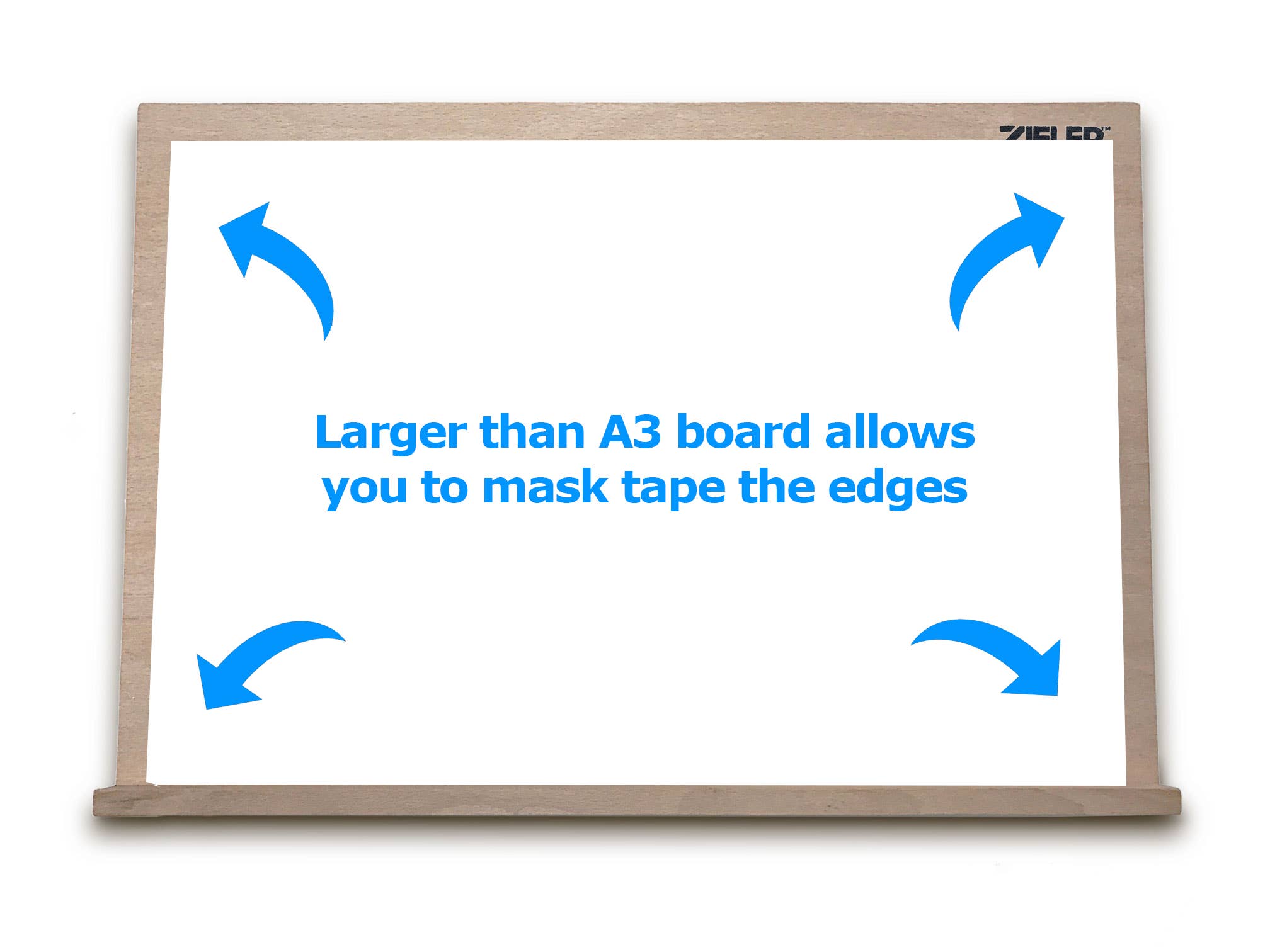 Zieler - Vente Chevalets - Chevalet de table en bois A3 avec étui de protection6