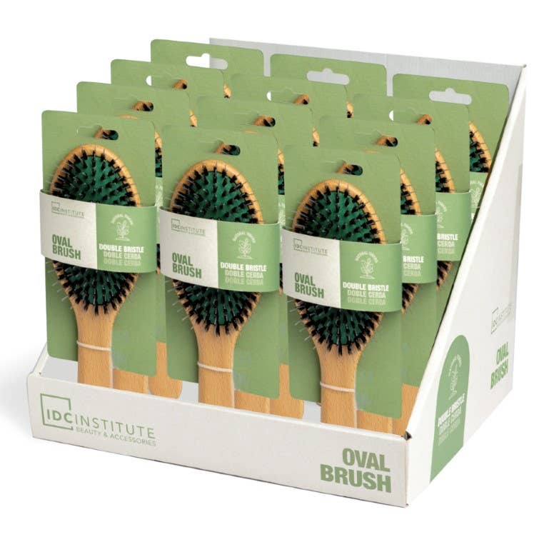 Aquarius Cosmetic SLU - Wholesale Hair Brush/Comb - IDC INSTITUTE DOUBLE BRISTLE OVAL BRUSH5