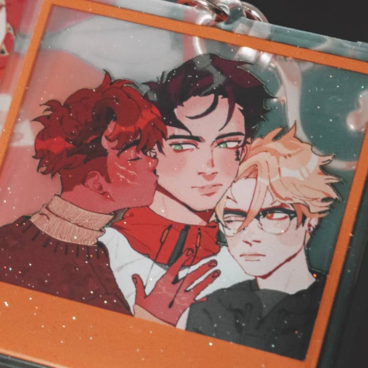 KOHI & ANDIE - Wholesale Individual Charm/Pendant - KANDREIL POLAROID 3" - AFTG CHARMS - book, lgbt1