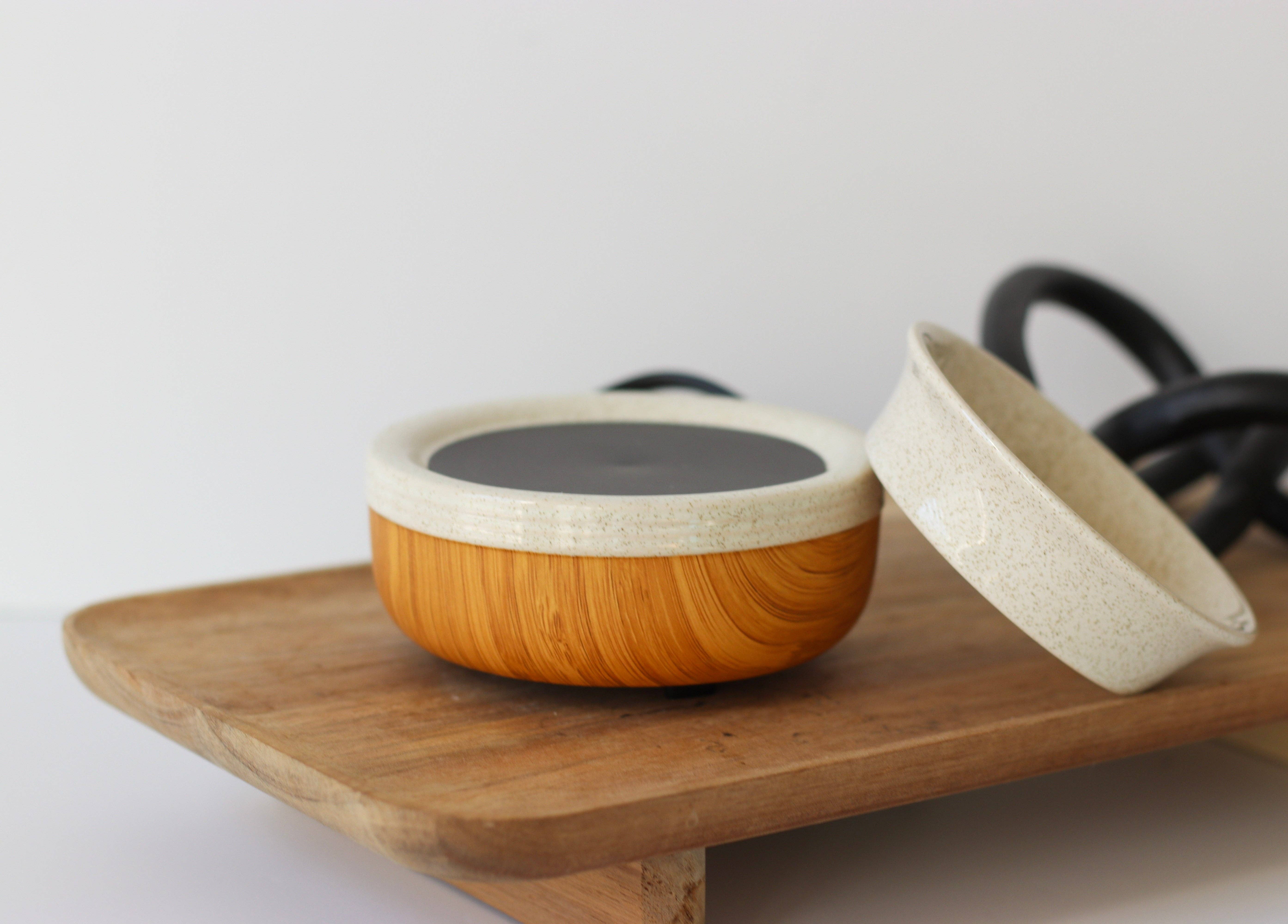 Nova Candle Co - Wholesale Wax Warmer - Bamboo Electric Wax Melt Warmer1