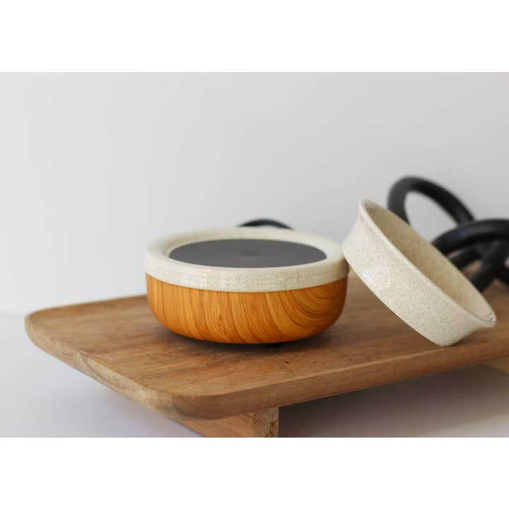 Nova Candle Co - Wholesale Wax Warmer - Bamboo Electric Wax Melt Warmer1