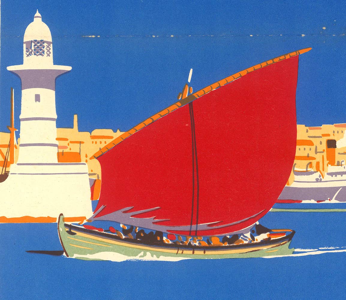 wallartgallery - Wholesale Poster - Bibby Line (vintage poster) 19303