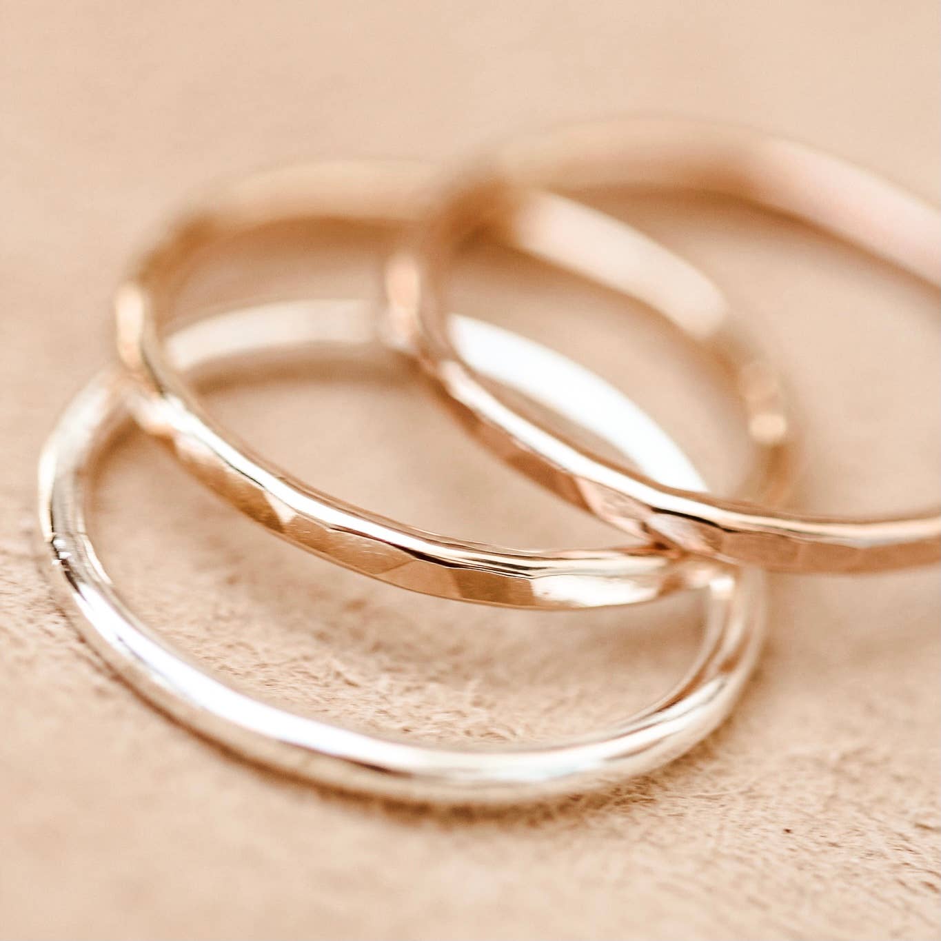 Everly Made - Wholesale Band/Stacked Ring - Golden Hill Ring9