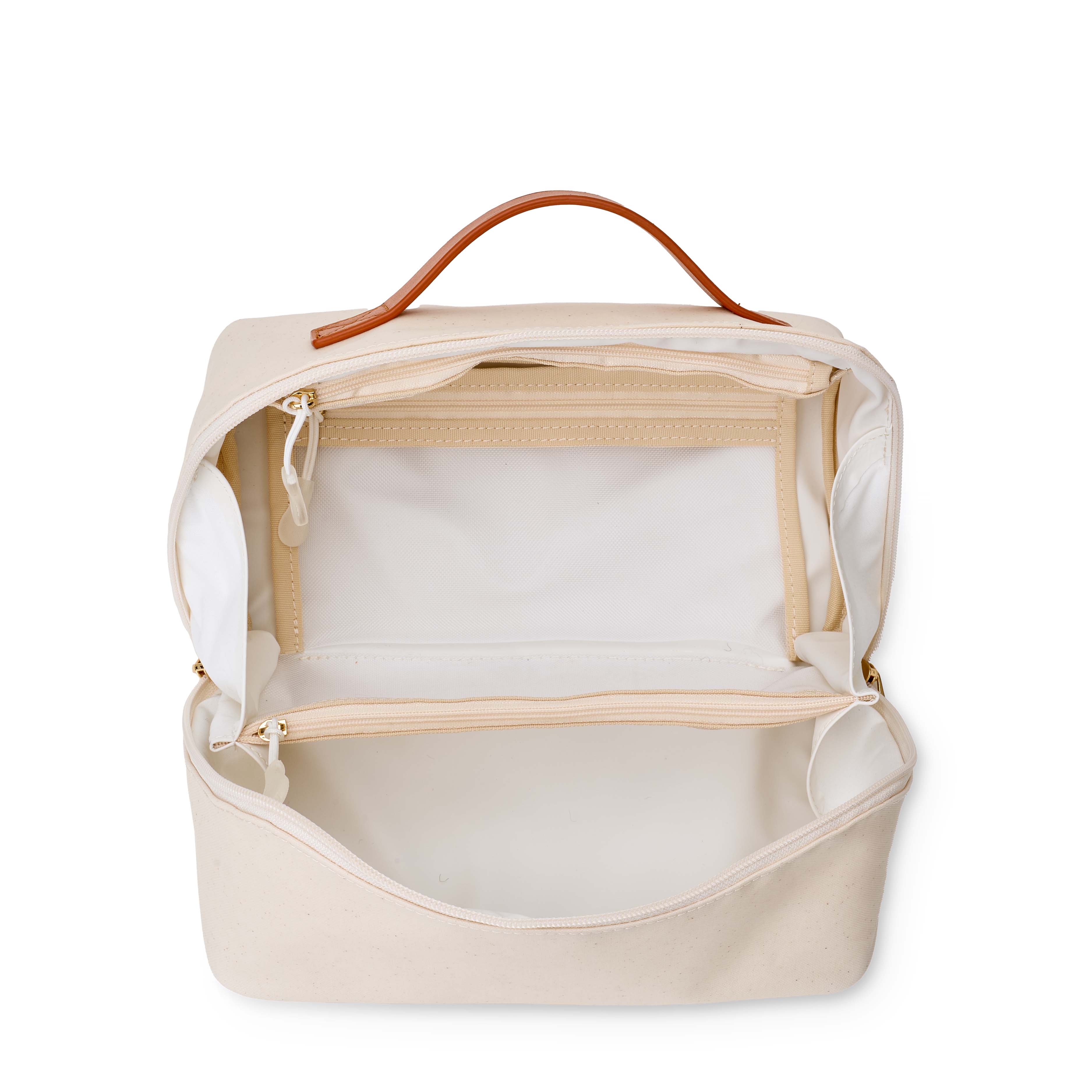 Boulevard - Vente Trousses de maquillage/cosmétique - Trousse de maquillage en toile « Gabby » (personnalisable)3