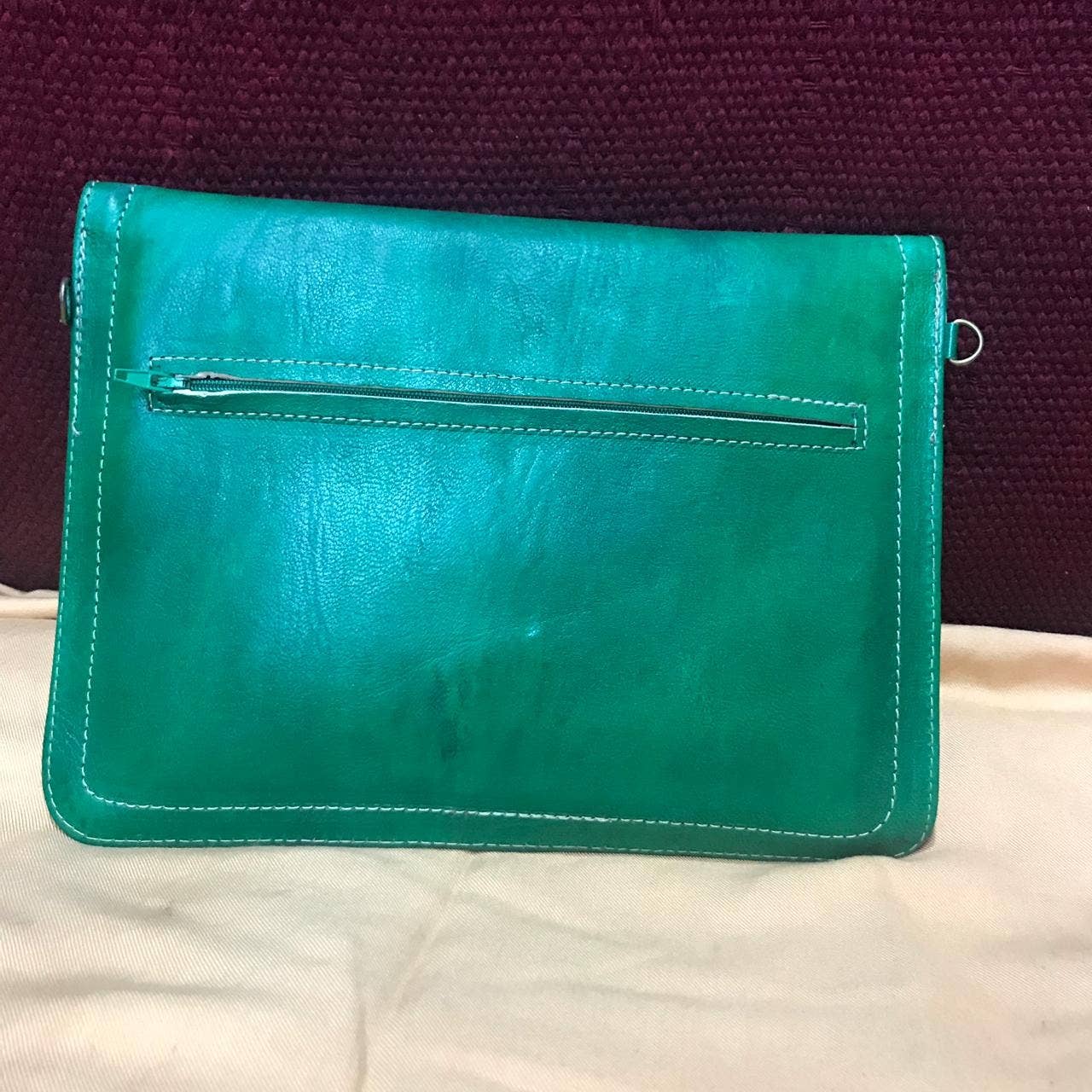 High crafty – wholesale Clutch bag – women's – 👜 Moroccan Leather Handbag – Women’s Clutch, Makeup Purse, 2