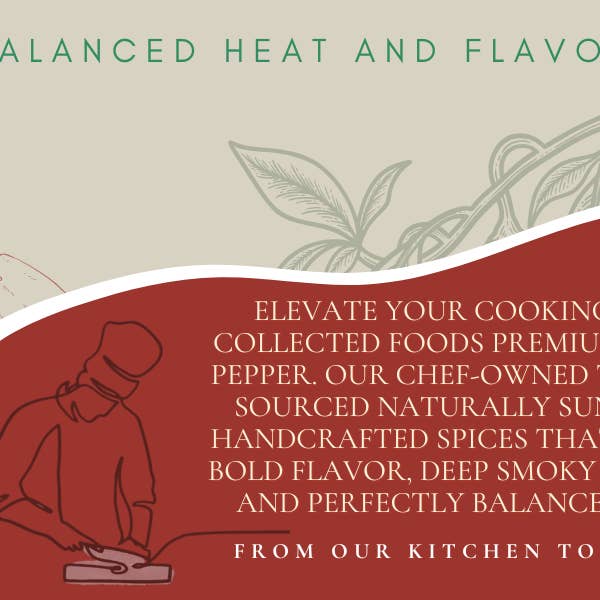 Collected Foods - Wholesale Dried Spice Mix - Gourmet - Aleppo Pepper Chef Blended and Curated5