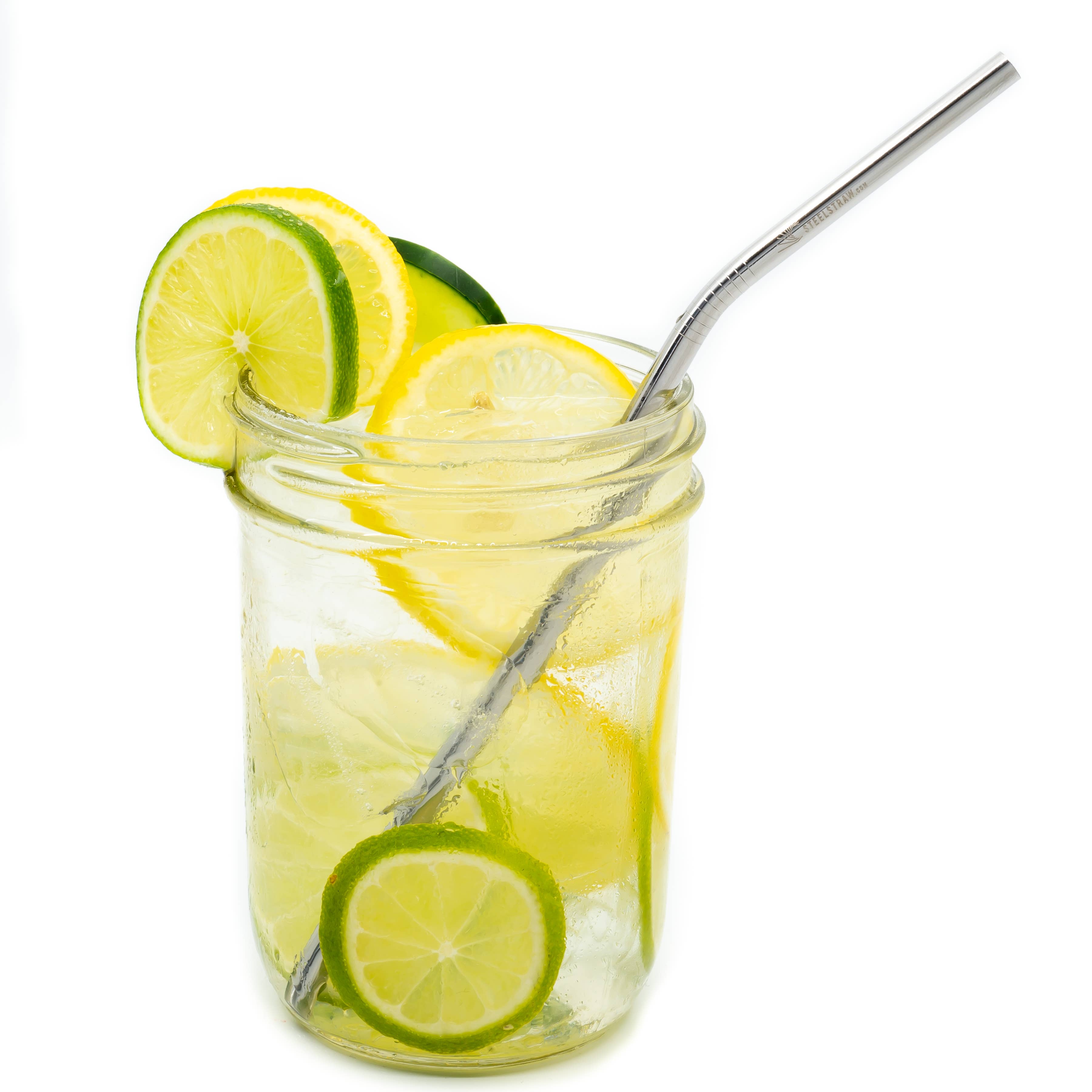 Shuki - Wholesale Drinking Straw - Bulk Curved Metal Straws1