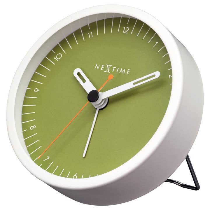 NeXtime - Wholesale Alarm Clock - Table Alarm Clock 9x9x7.5cm - Silent - Light function /Metal "Small"21