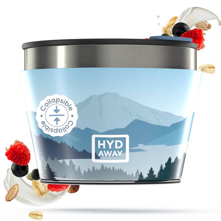 HYDAWAY – Tigela por atacado – Tigela isolada dobrável | 360 ml (1,5 xícara)24