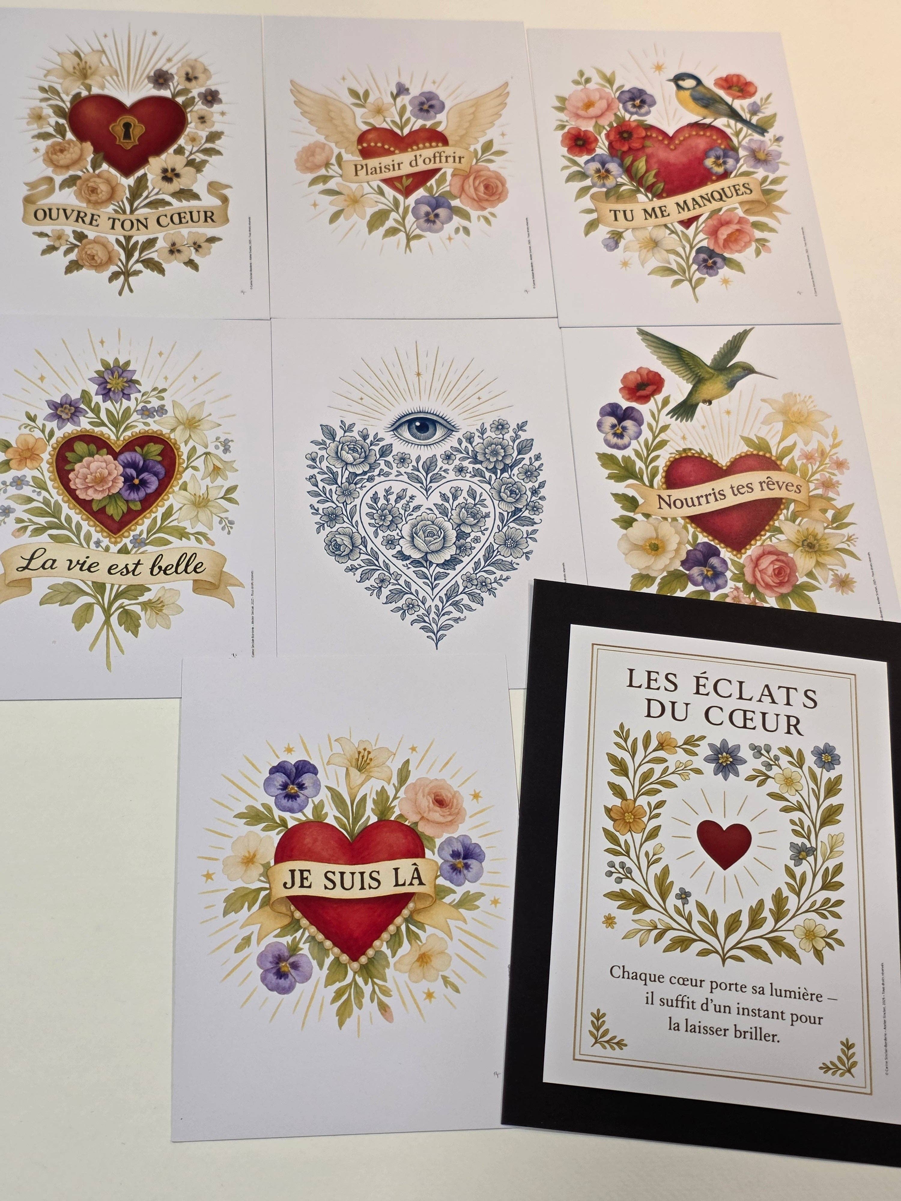 ATELIER SINCLAIR - Wholesale Thank You Card - SHARDS OF THE HEART5