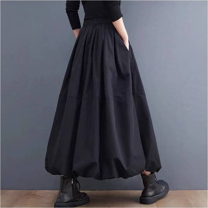 OceanusSwim – wholesale Skirt – Women’s – Elastic Waist Flared A-Line Skirt5