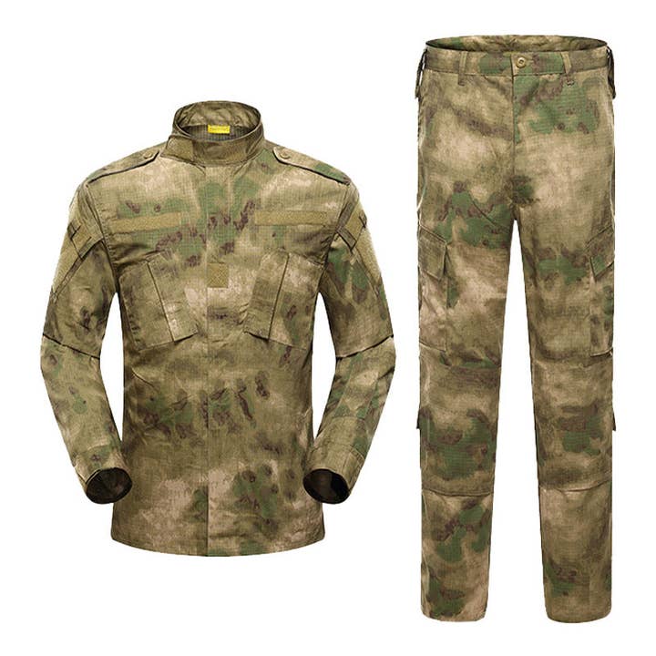 Ecovear - Wholesale Top & Pant Set (NOT Loungewear) - Men's - ACU Tactical Outdoor Camouflage Training Set8
