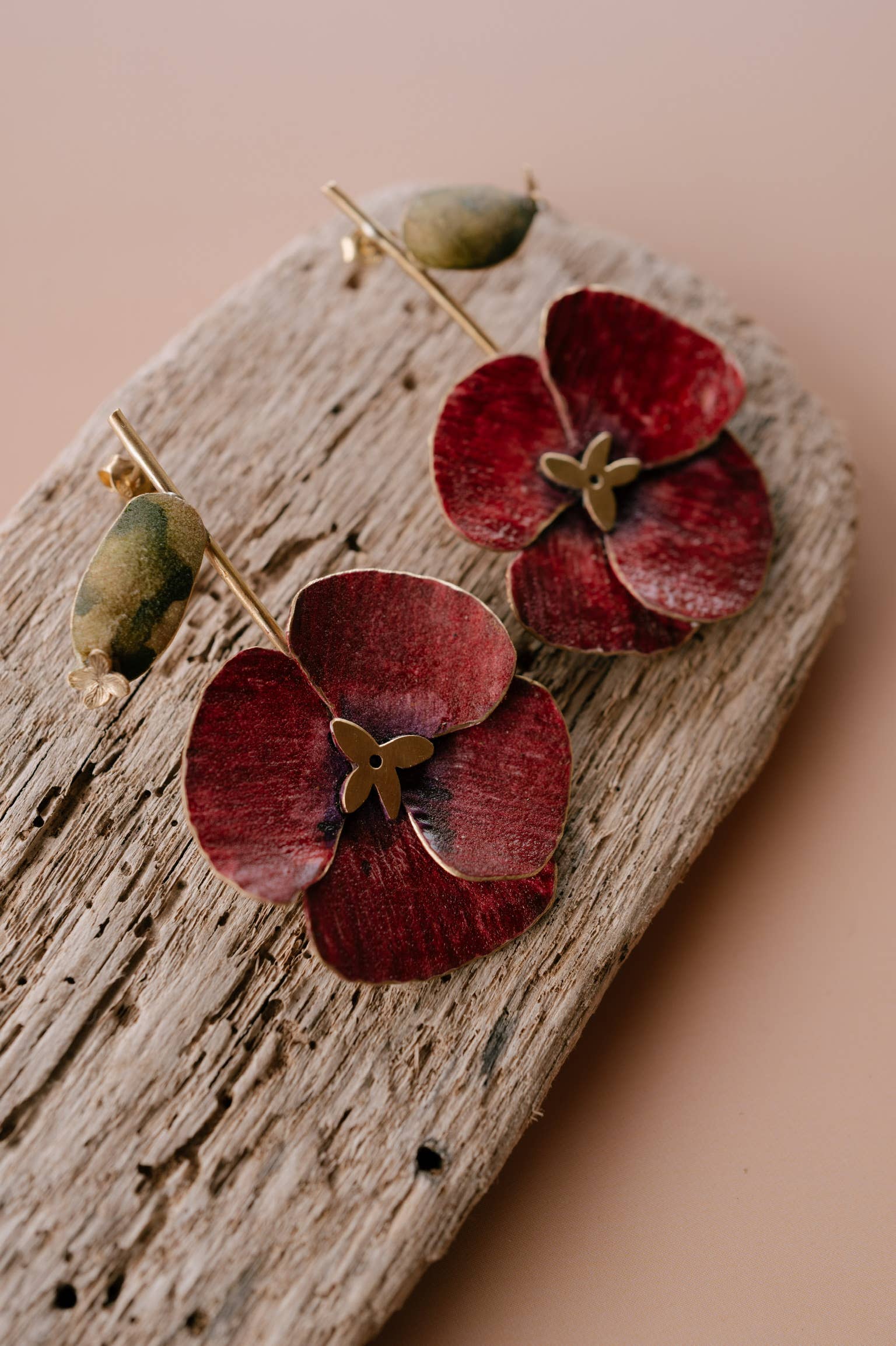 Maria rosua - Wholesale Dangle Earrings - Garden Poppy Earrings2