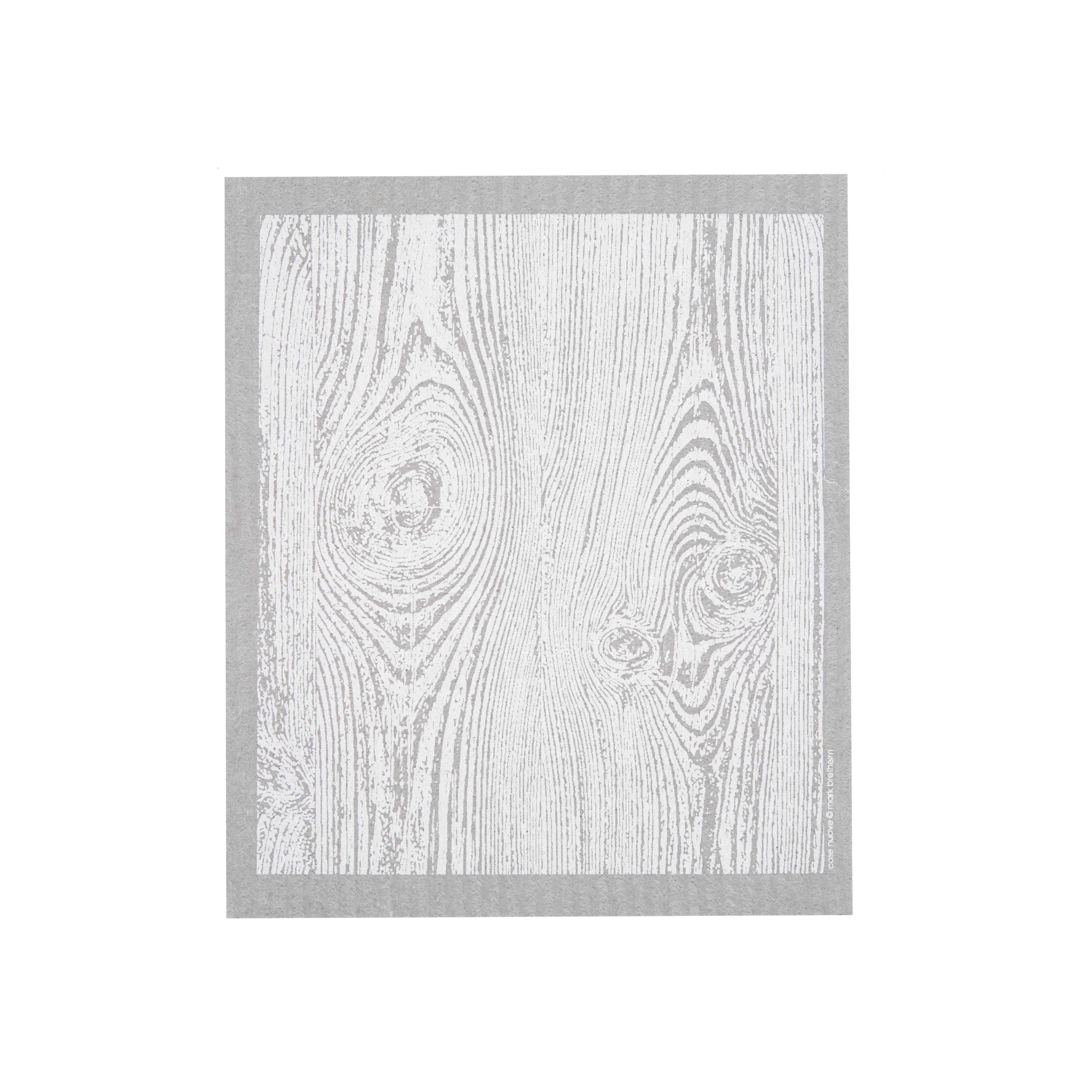 Cose Nuove - Wholesale Dishcloth - Swedish Dishcloth - Wood Grain - White0
