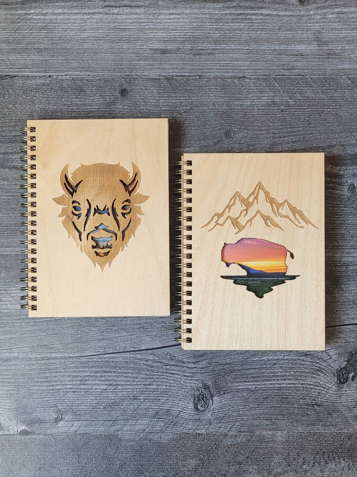 Bison Notebook for wholesale by Jorgie Spark