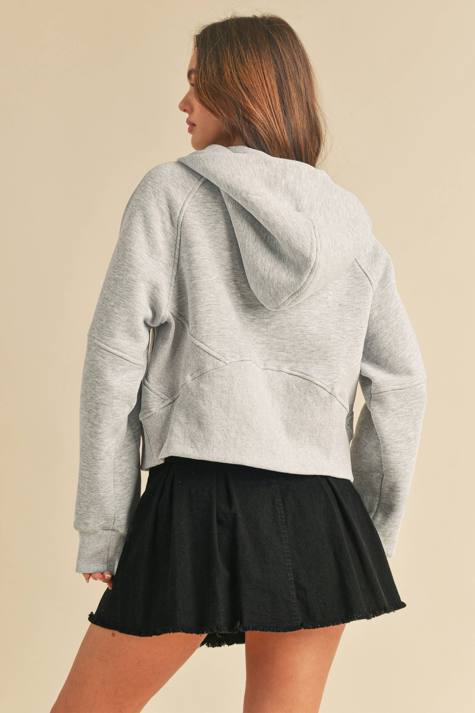 AEMI + CO – wholesale Hoodie – Women's – *SMALL ONLY* 946CK Drea Half-Zip Hoodie31