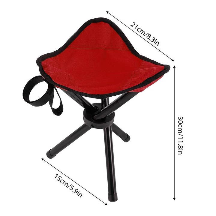 VIGOR - Wholesale Stool - Portable Folding Camping Stool Outdoor Travel Beach Picnic2