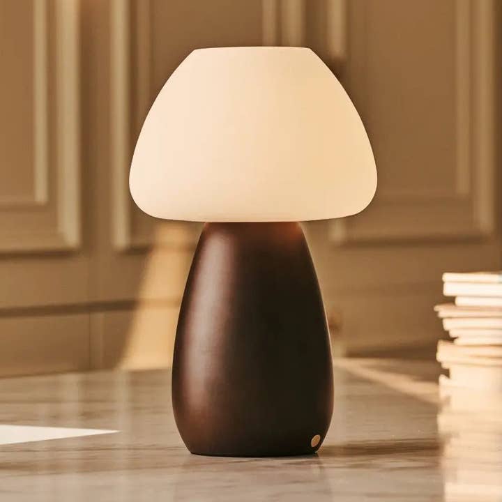 Tavellio - Wholesale Accent/Desk Lamp - Beer Donkerbruine Stijlvolle Oplaadbare Lamp – Draadloos, Dimbaar, Milieuvriendelijk Ontwerp0