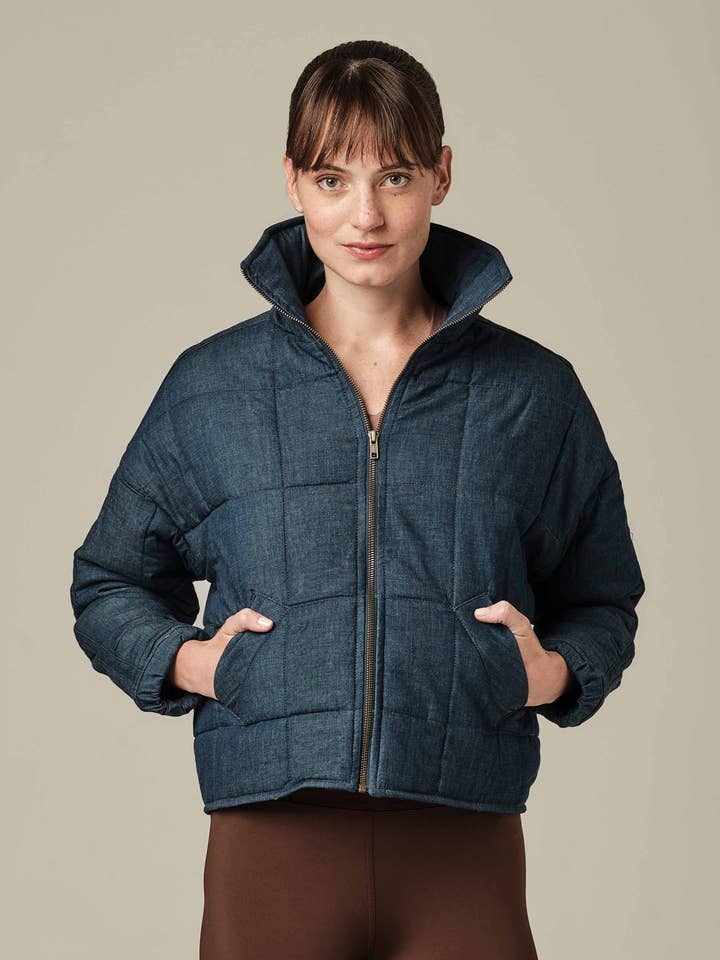 Die Big Puff Jeansjacke für den Großhandel von 925fit