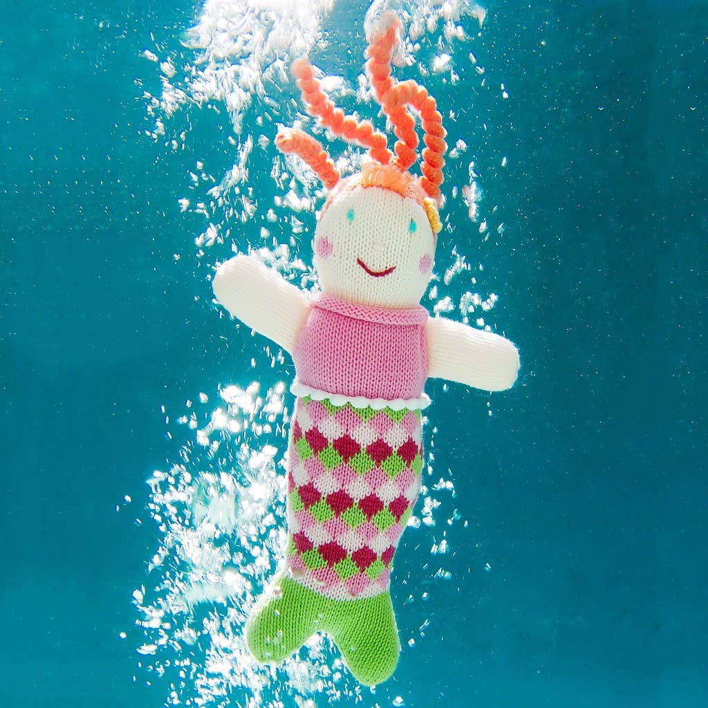 Petit Ami & Zubels - Wholesale Doll - Kids - Penny the Mermaid Knit Doll2